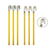 portable high voltage earth rod